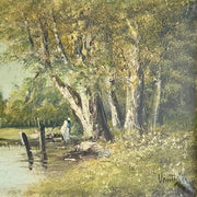 Quiet Afternoon by the Riverbank